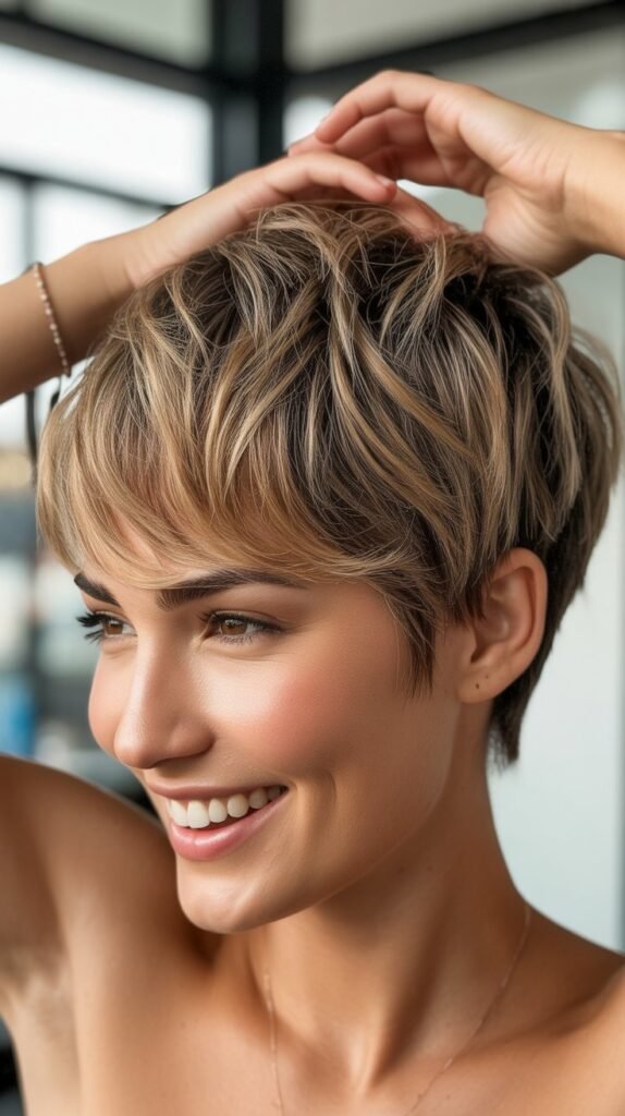 Customized Shaggy Pixie