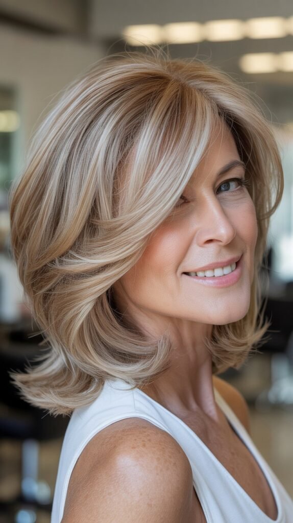 The Layered Lob (Long Bob)