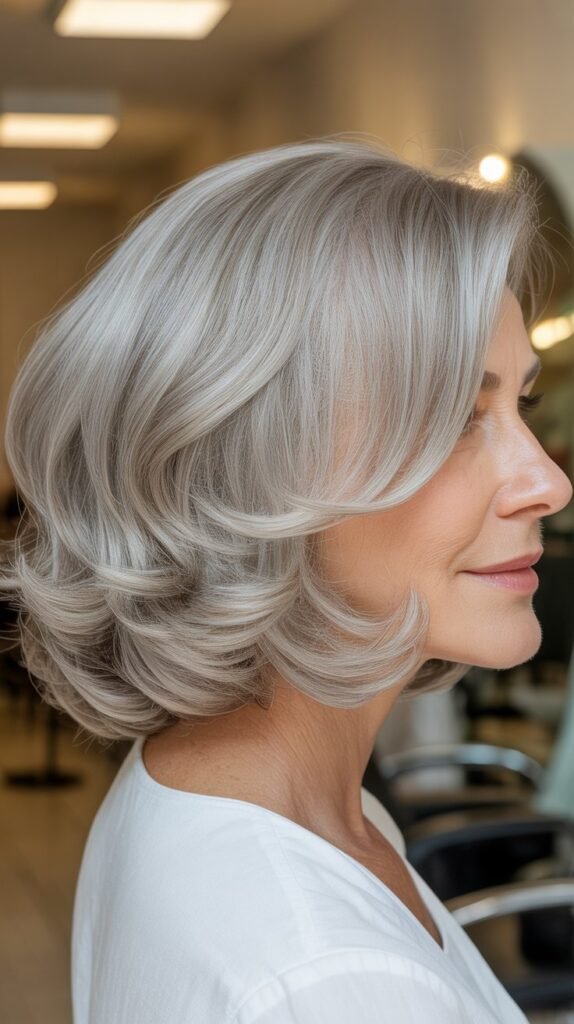 Soft Graduated Bob with Curves