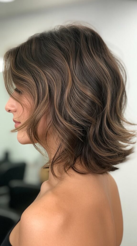  Layered Cut with Razored Nape