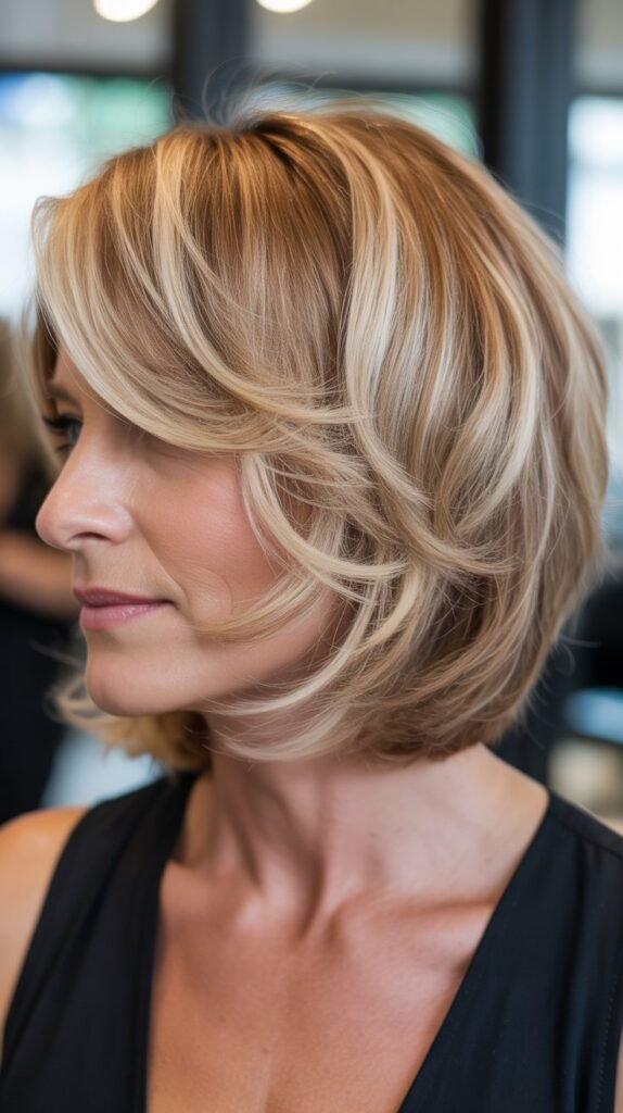 Dimensional Blonde Highlights