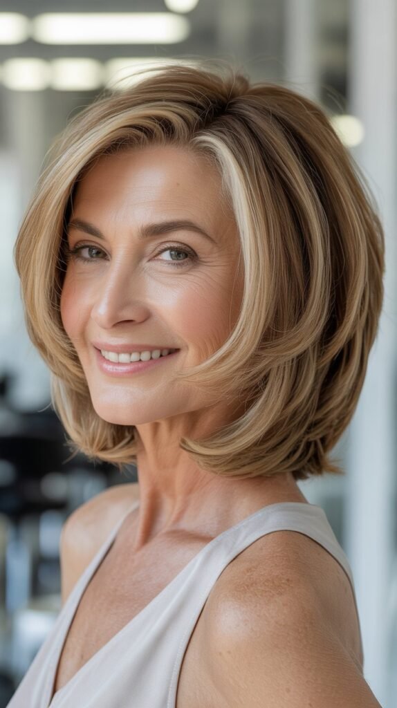 The Classic Layered Bob