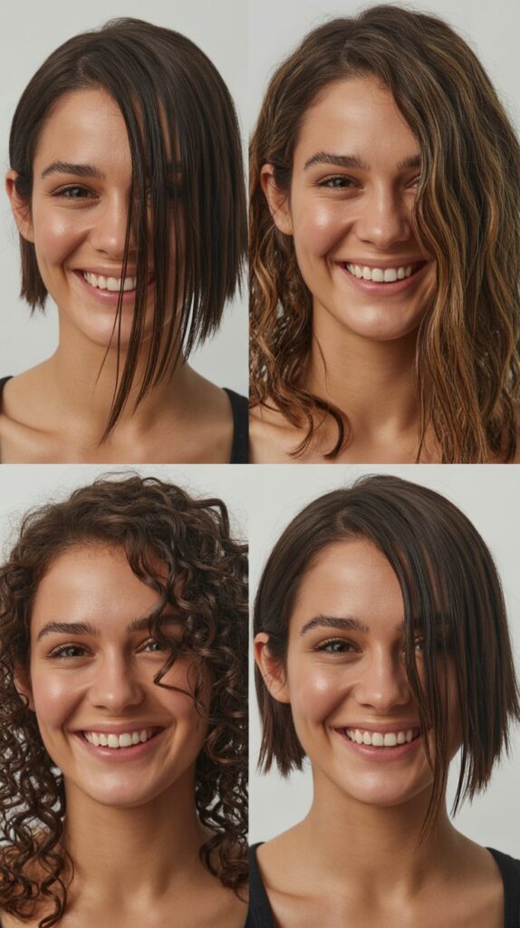 The Side-Swept Asymmetrical Cut