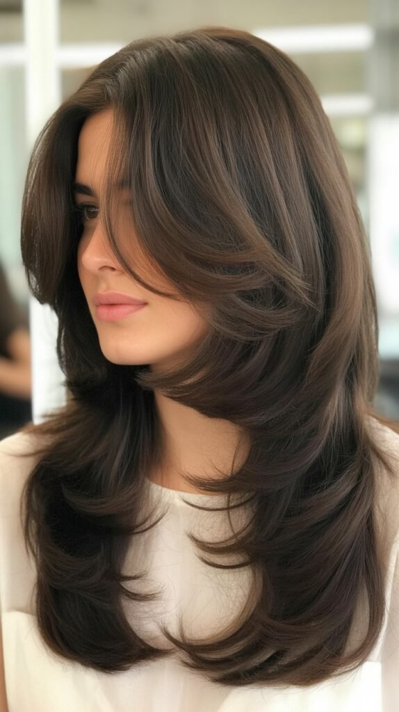 Managing Thick Hair with Strategic Layering