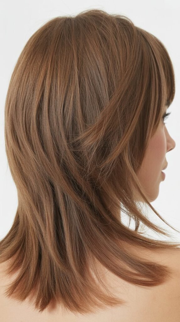Tousled Layers with Piecey Side Bangs