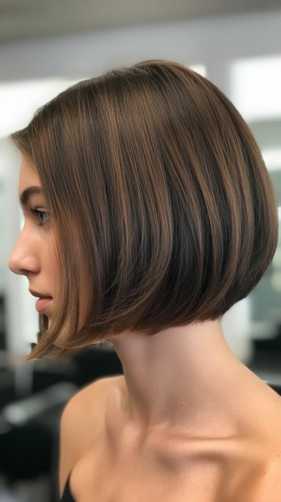 Rounded French Bob