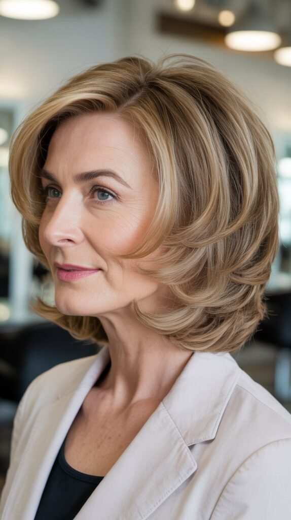 The Layered Bob with Face-Framing Pieces