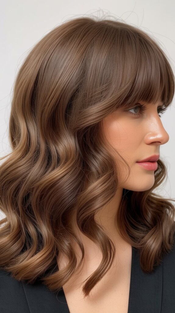 Wavy Layers with Curtain Fringe
