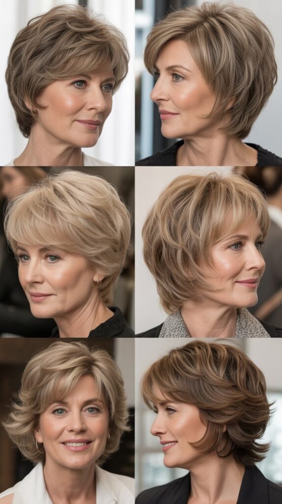 Feathered Layers Throughout