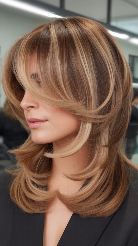 Graduated Layers with Side Fringe