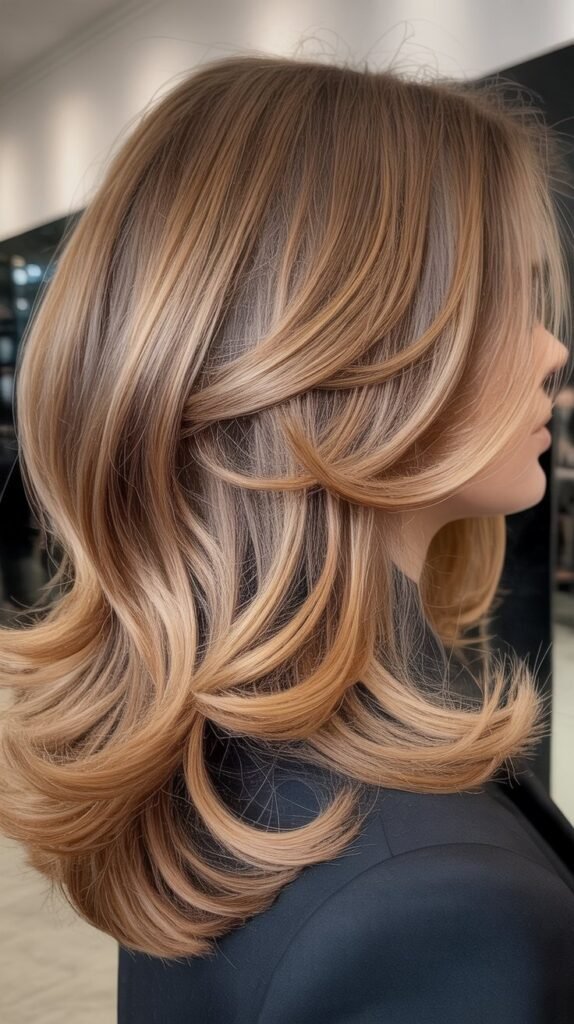 Layered with Balayage Placement