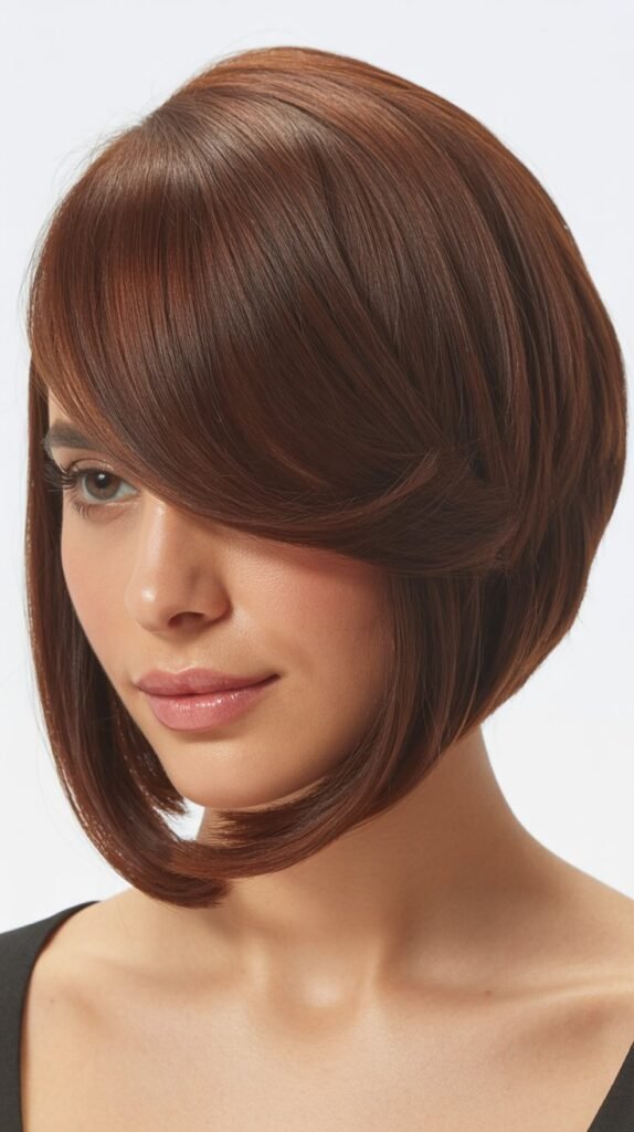 Choppy Bangs with Shaggy Layers