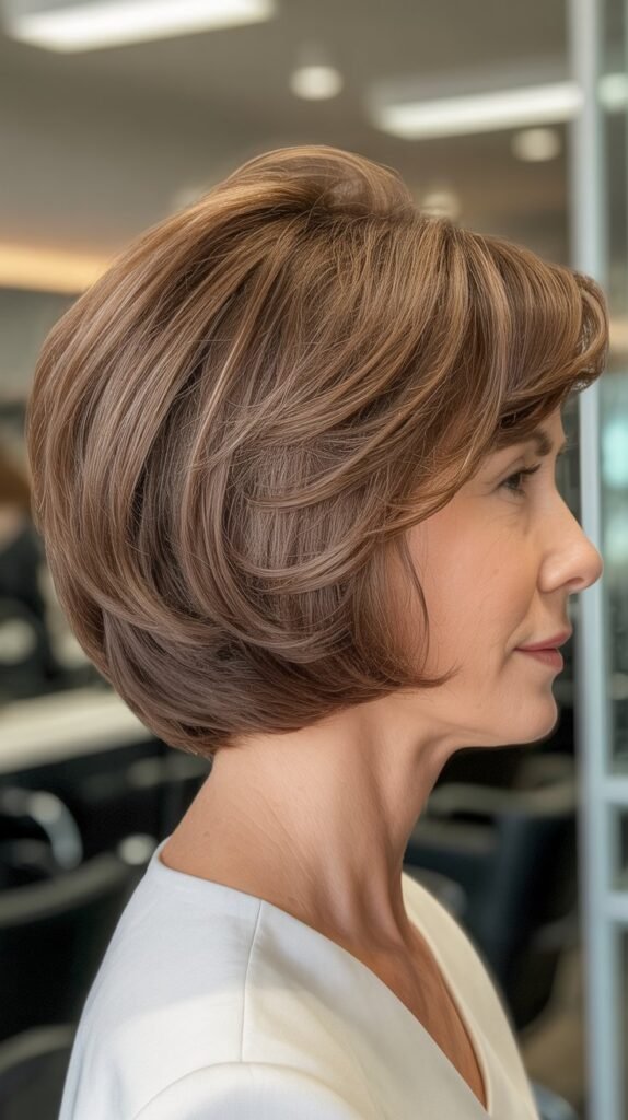 Stacked Rounded Bob