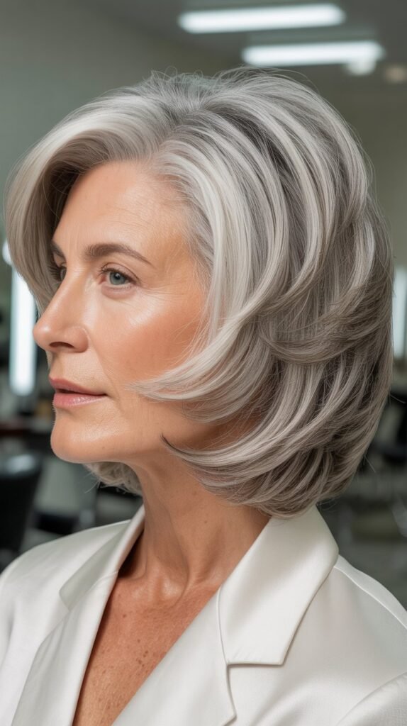 Chin-Length Bob with Piece-y Texture