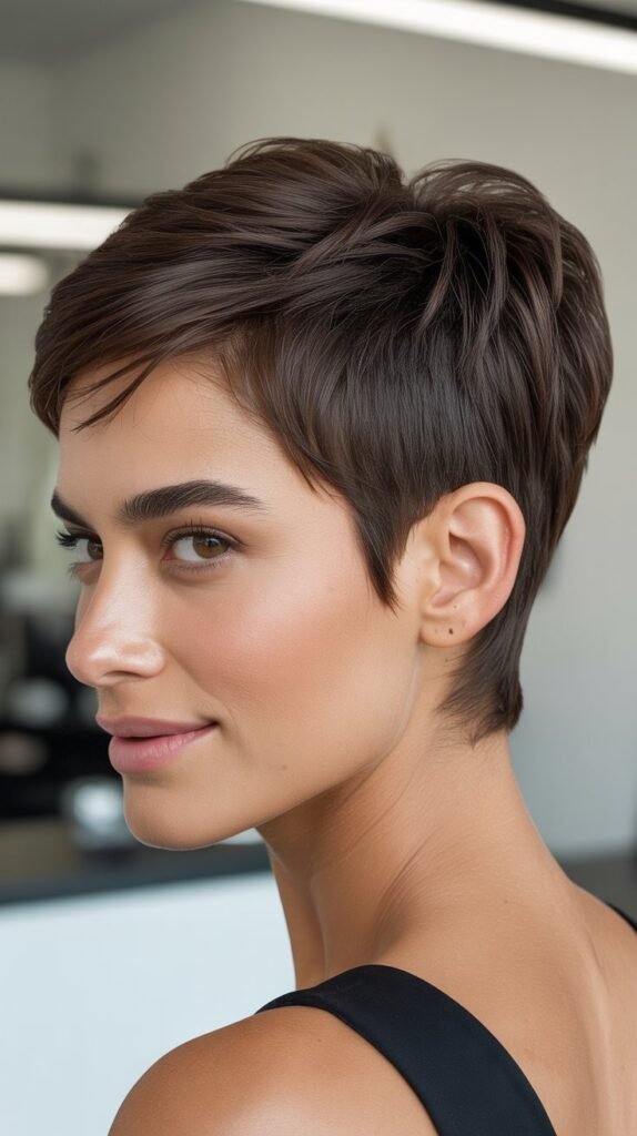 Classic Tapered Pixie Cut