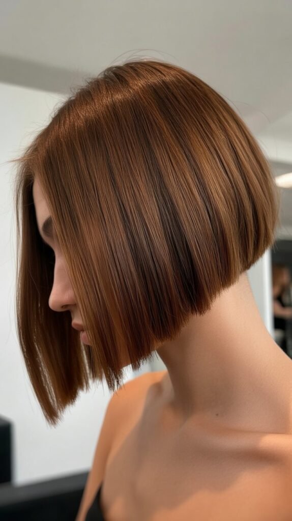 Angled Long Bob (A-Line Cut)