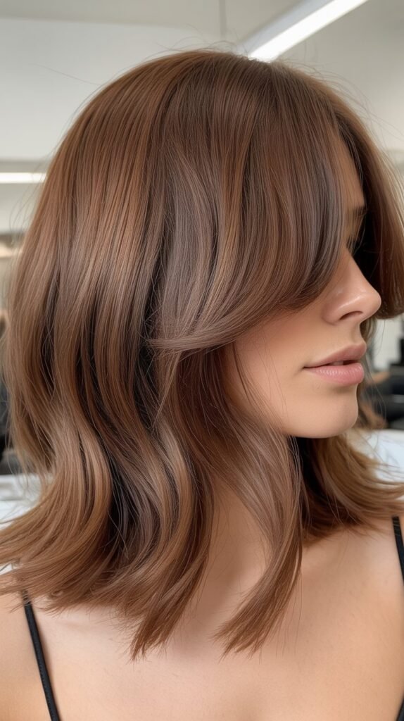 Textured Lob with Curtain Fringe