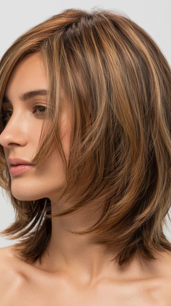 Shoulder-Length Shag