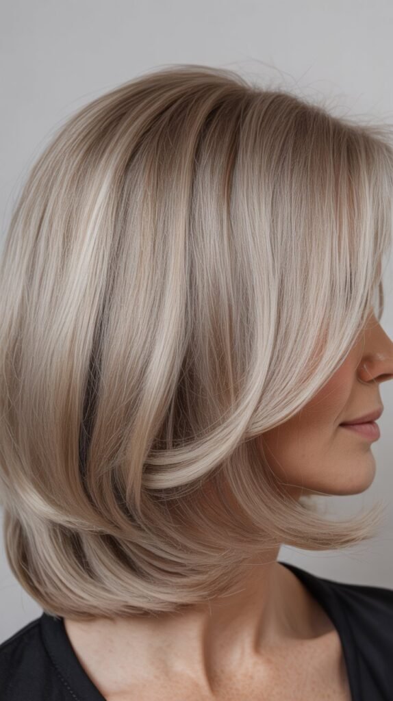 Graduated Bob with Volume at Crown