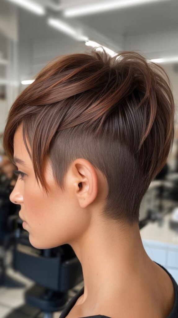 Angular Pixie Cut