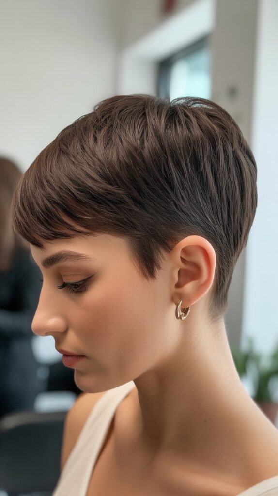 Pixie with Tapered Nape