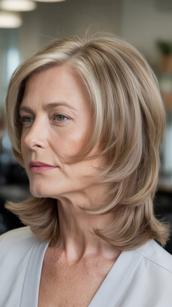 Layered Crop with Textured Ends