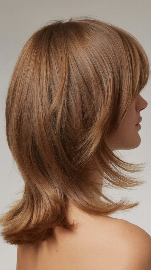 Shaggy Layered Shoulder Cut