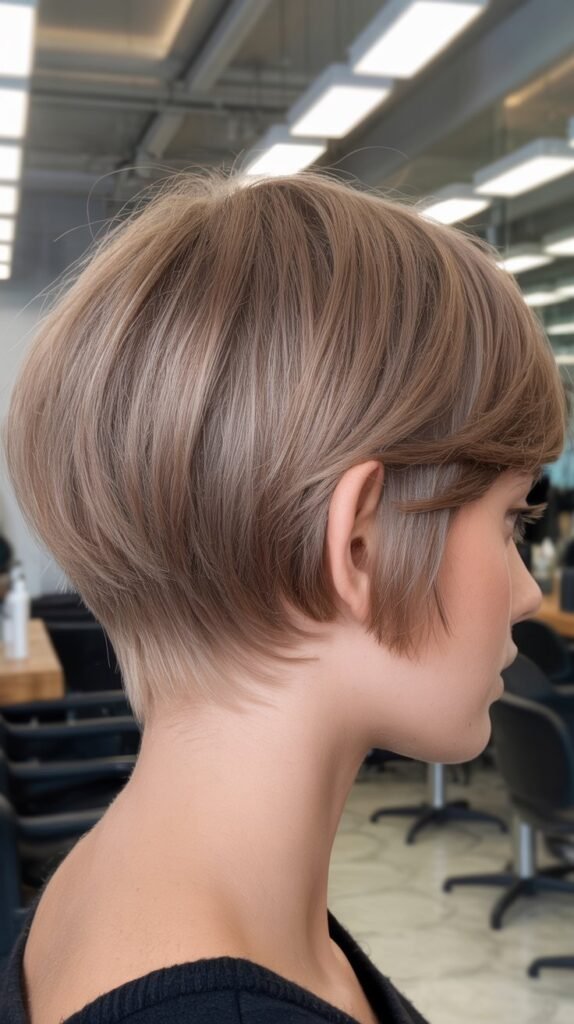 Graduated Bob-Pixie Hybrid