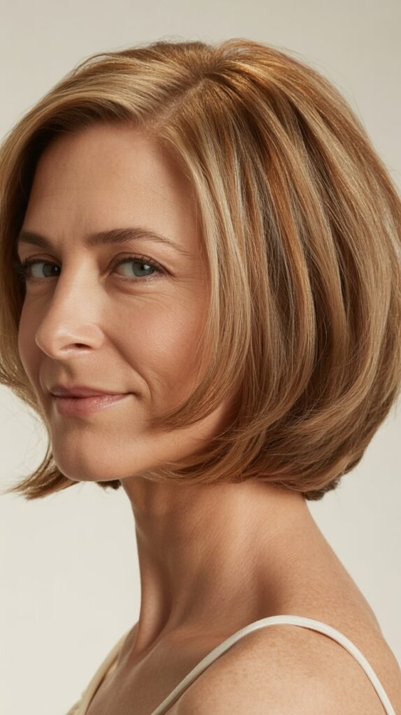 Bob with Face-Framing Highlights