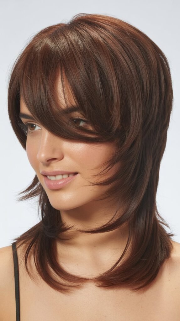 Disconnected Layers with Bold Side Bangs