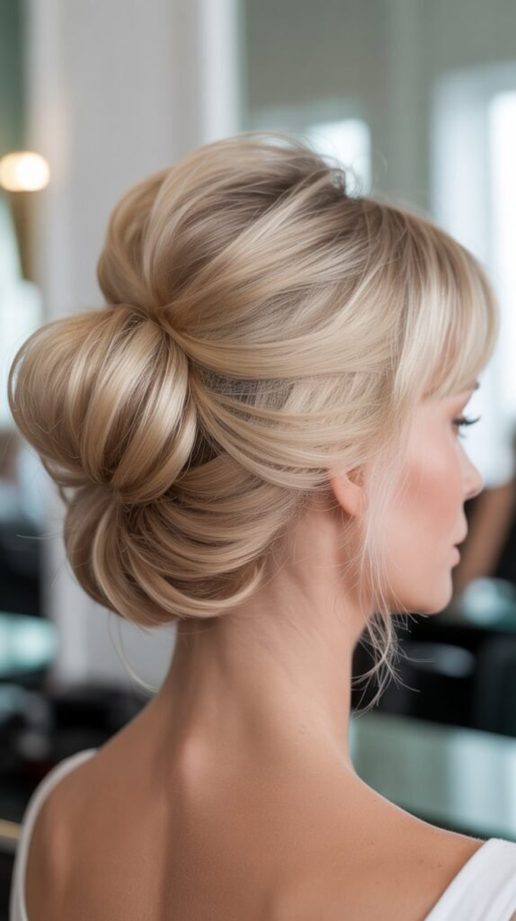 Voluminous Updo Styles