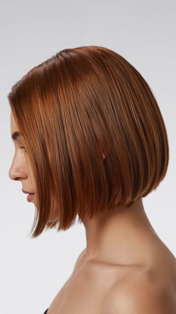 Blunt Bob with Internal Layers