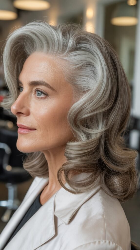 Side Part with Volume