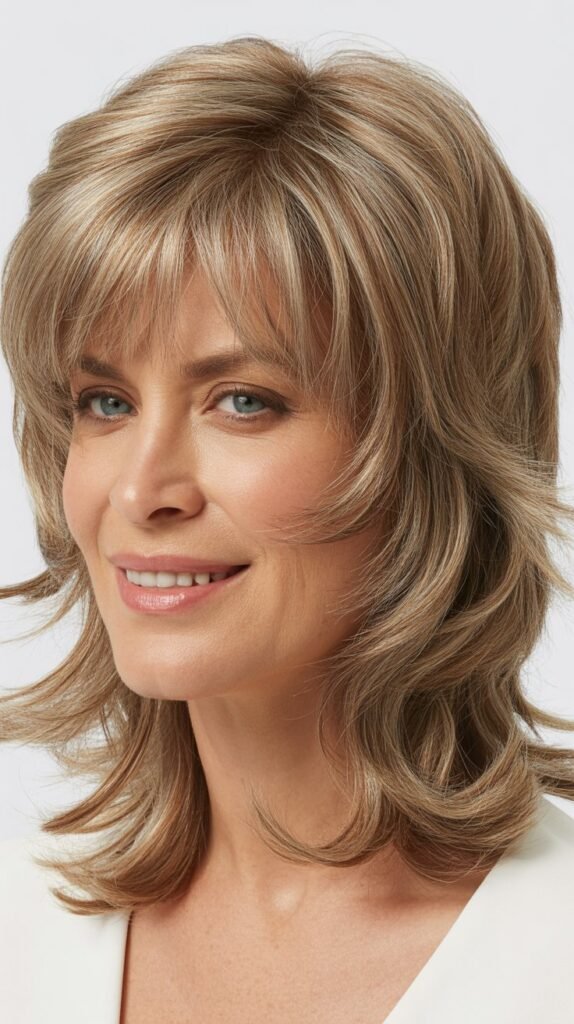 Textured Fringe with Lived-In Waves