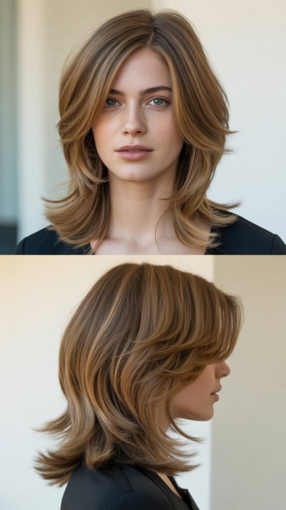 Layered for Air-Dried Styling