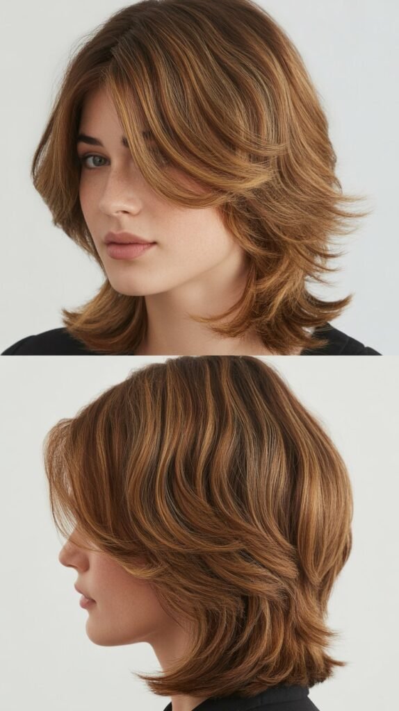 Wispy Face-Framing Layers