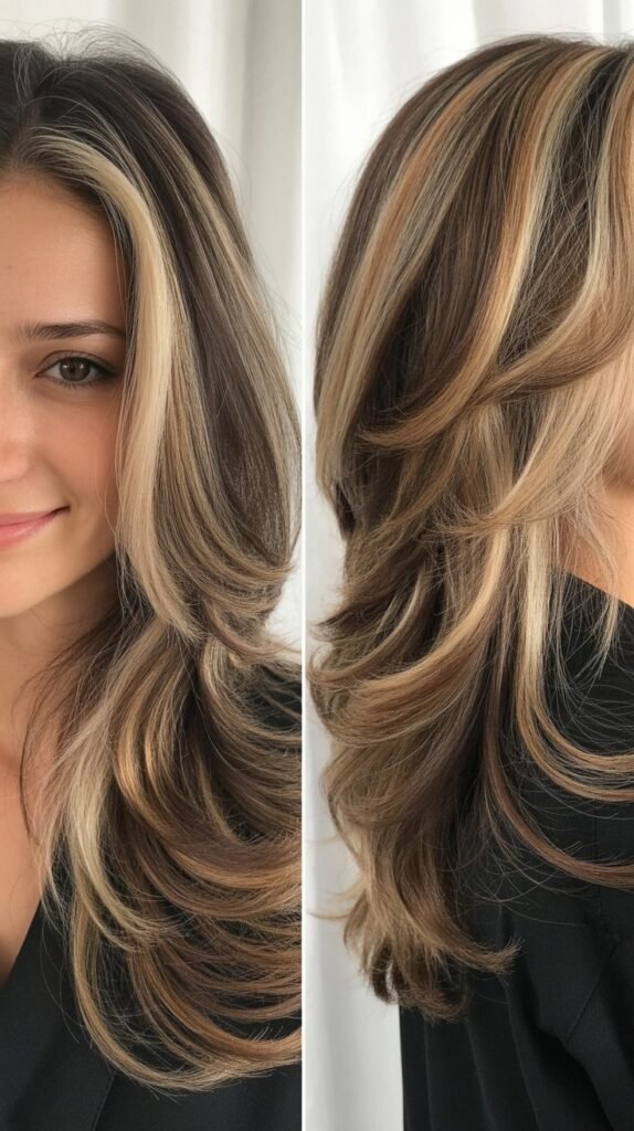 Layered with Peek-A-Boo Color