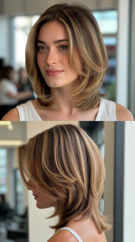Graduated Bob-Length Layers to Long