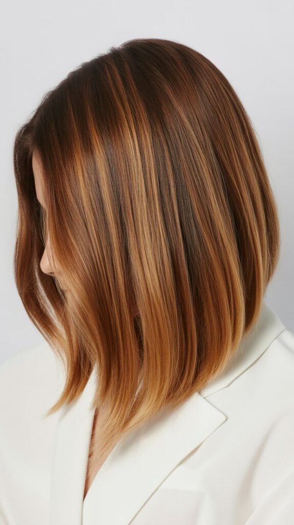  Long Bob with Balayage Ombre