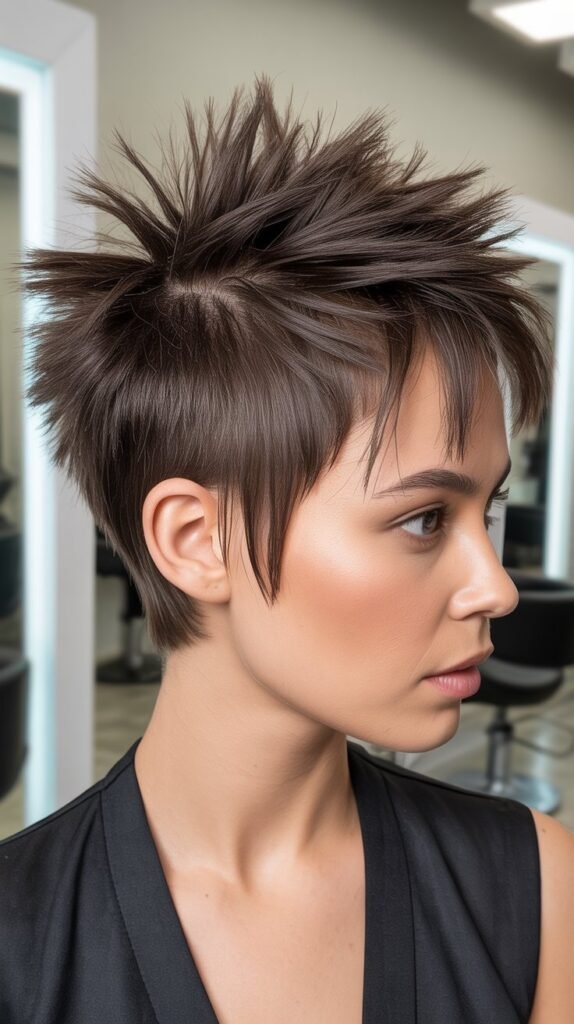 Spiky Pixie Cut