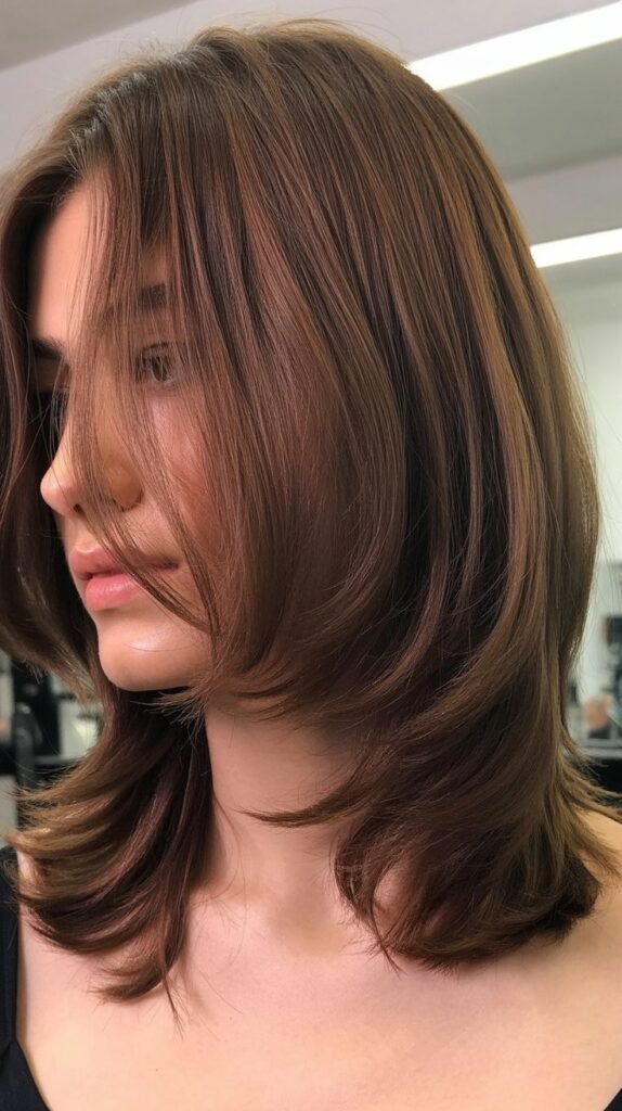 Layered Cut With Hidden Undercut