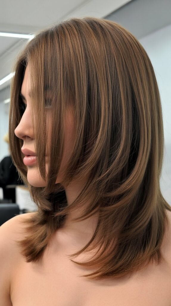 Razored Shoulder-Length Layers