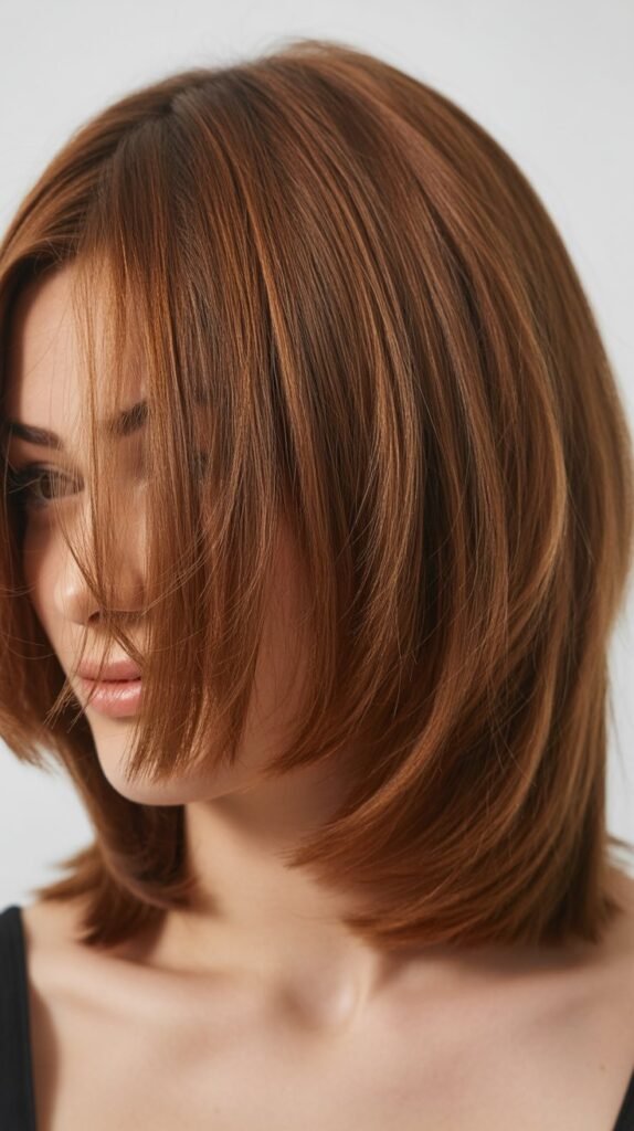 Long Bob with Feathered Layers