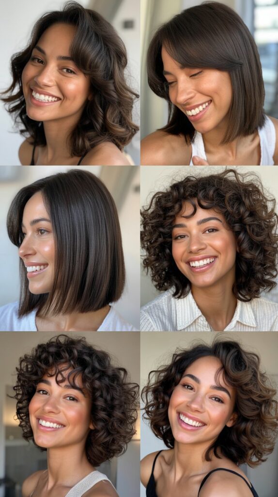 Midi Cut with Feathered Layers