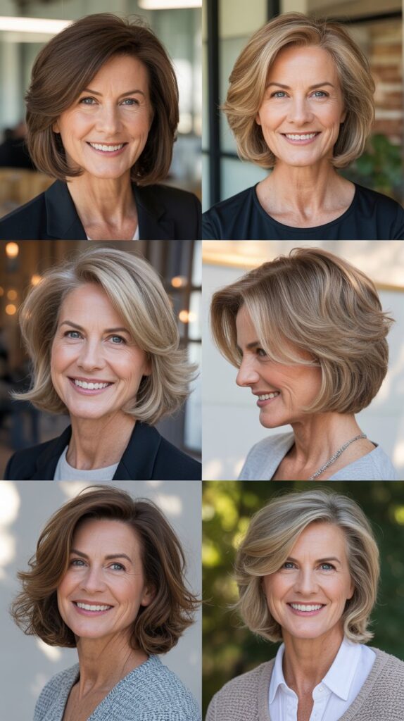 Long Bob (Lob) with Layers