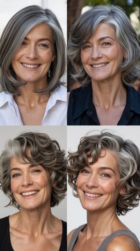 26 Perfect Hairstyles for Women Over 60 with Fine Medium Hair for Maximum Lift 6 Stacked Bob for Back Volume