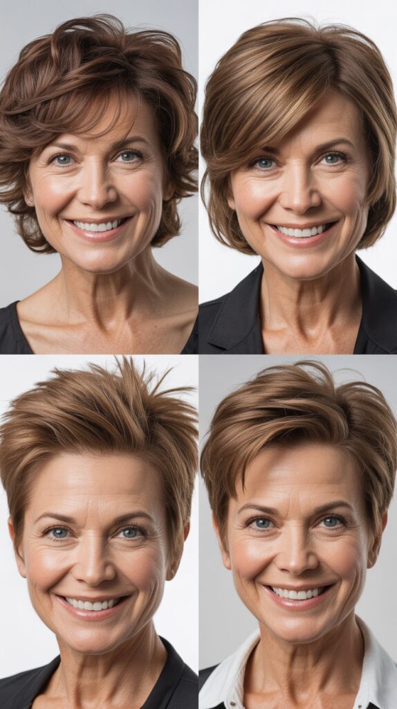 27 Trend-Forward Short Hairstyles for Women Over 50 Everyone Is Pinning 20 The Textured Crop