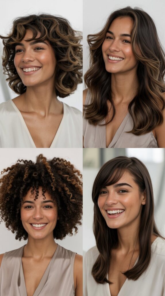 30 Stunning Medium Haircuts With Bangs for Thin Hair That Add Fullness 25 Textured Bob with Asymmetrical Bangs