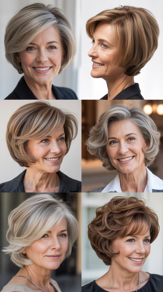  The Stacked Bob with Short Nape Layers