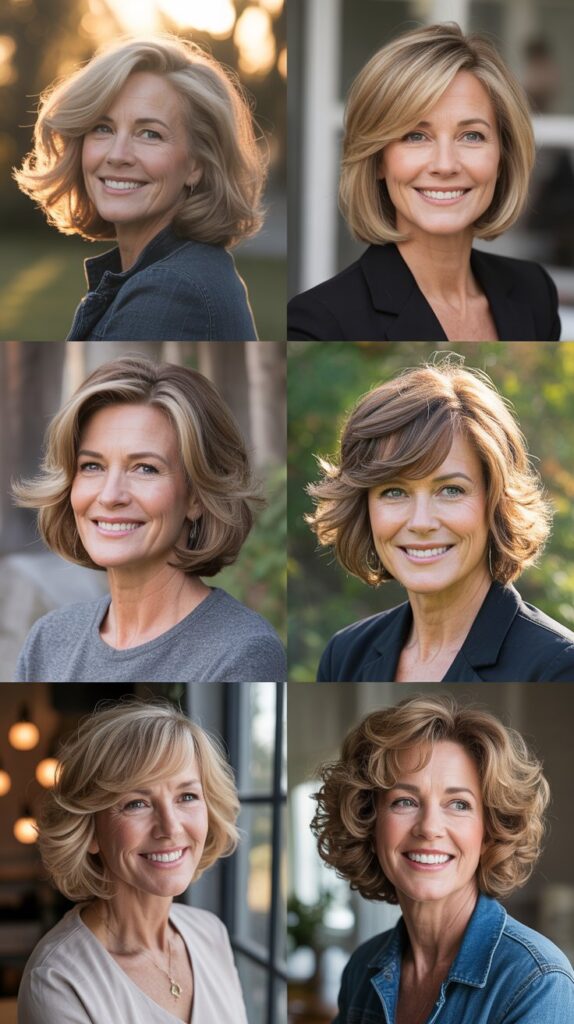 Layered Bob with Volume